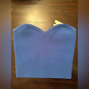 Aritzia Babaton Sculpt Knit Sweetheart Tube Top